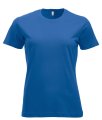 Dames T-shirt Clique New Classic-T Kobalt